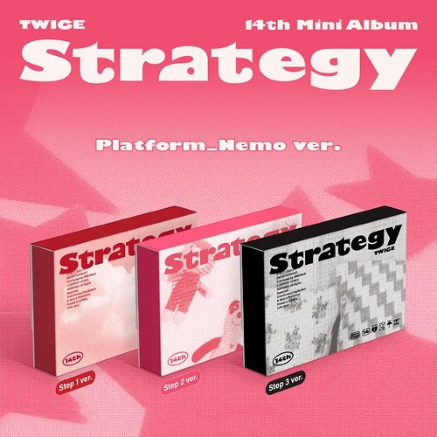 TWICE - 14TH MINI ALBUM STRATEGY (Platform_Nemo Ver) (Random Ver)