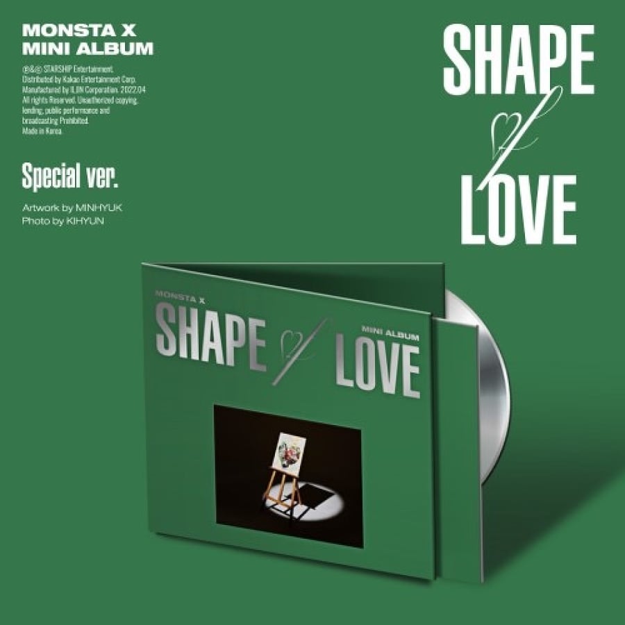 MONSTA X - Mini Album SHAPE of LOVE (Special Ver)