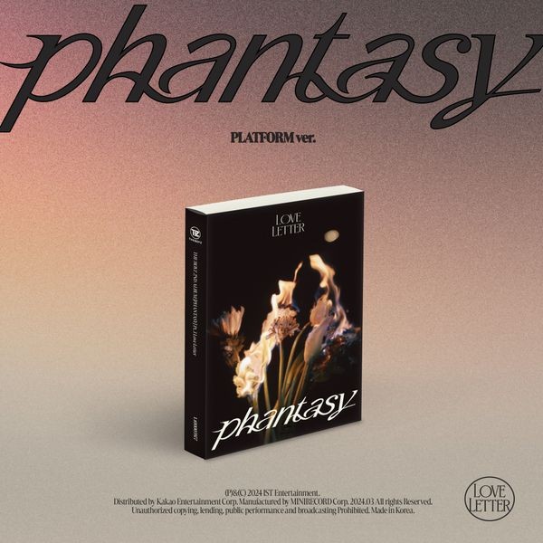 THE BOYZ - 2ND ALBUM PHANTASY Pt.3 Love Letter (Platform Ver) (Write Ver)