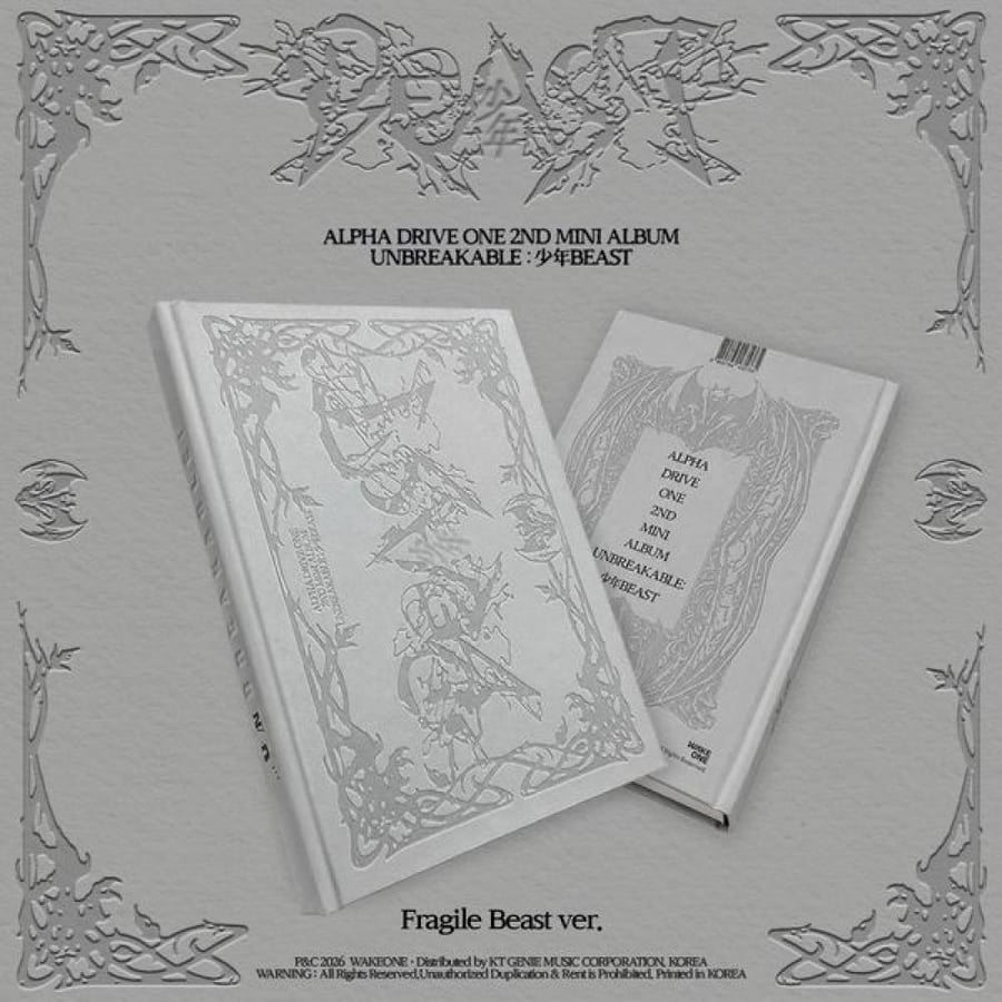ALPHA DRIVE ONE - 2nd Mini Album UNBREAKABLE : 少年BEAST (Fragile Beast Ver)