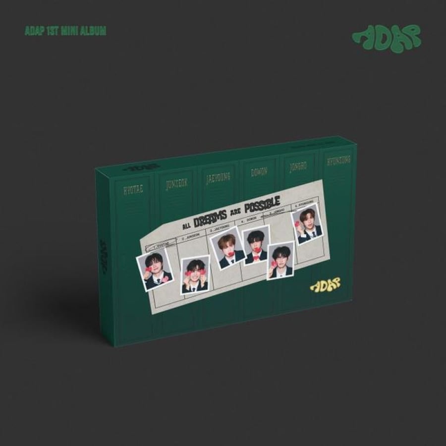 ADAP - 1st Mini Album ALL DREAMS ARE POSSIBLE (PLATFORM Ver)