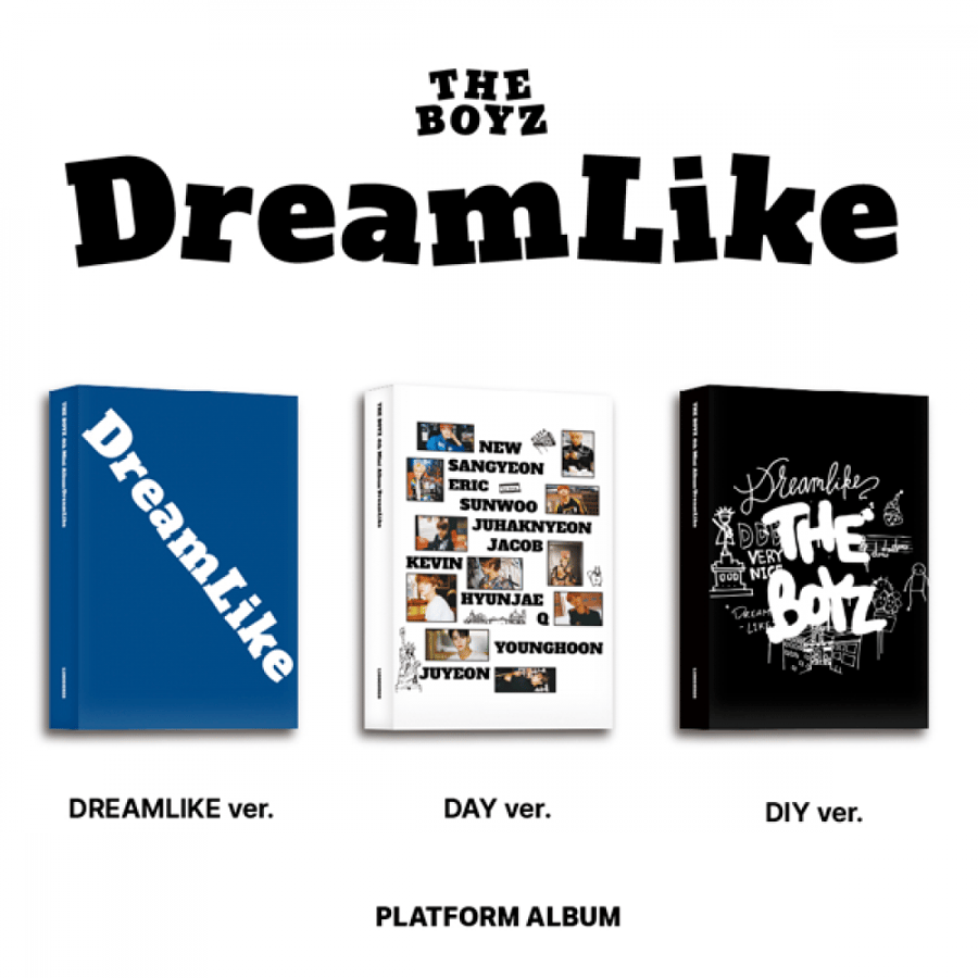THE BOYZ - 4th MINI ALBUM DREAMLIKE (Platform Ver) (Random Ver)
