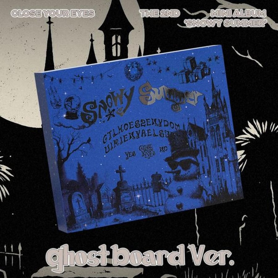 CLOSE YOUR EYES - 2nd Mini Album Snowy Summer (Ghost Board Ver)