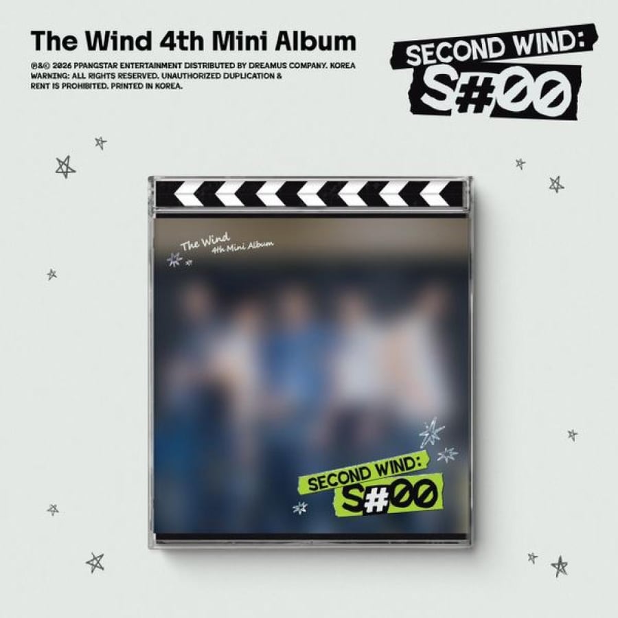 The Wind - 4th Mini Album Second wind : S#00 (Jewel Case Ver) (Random Ver)
