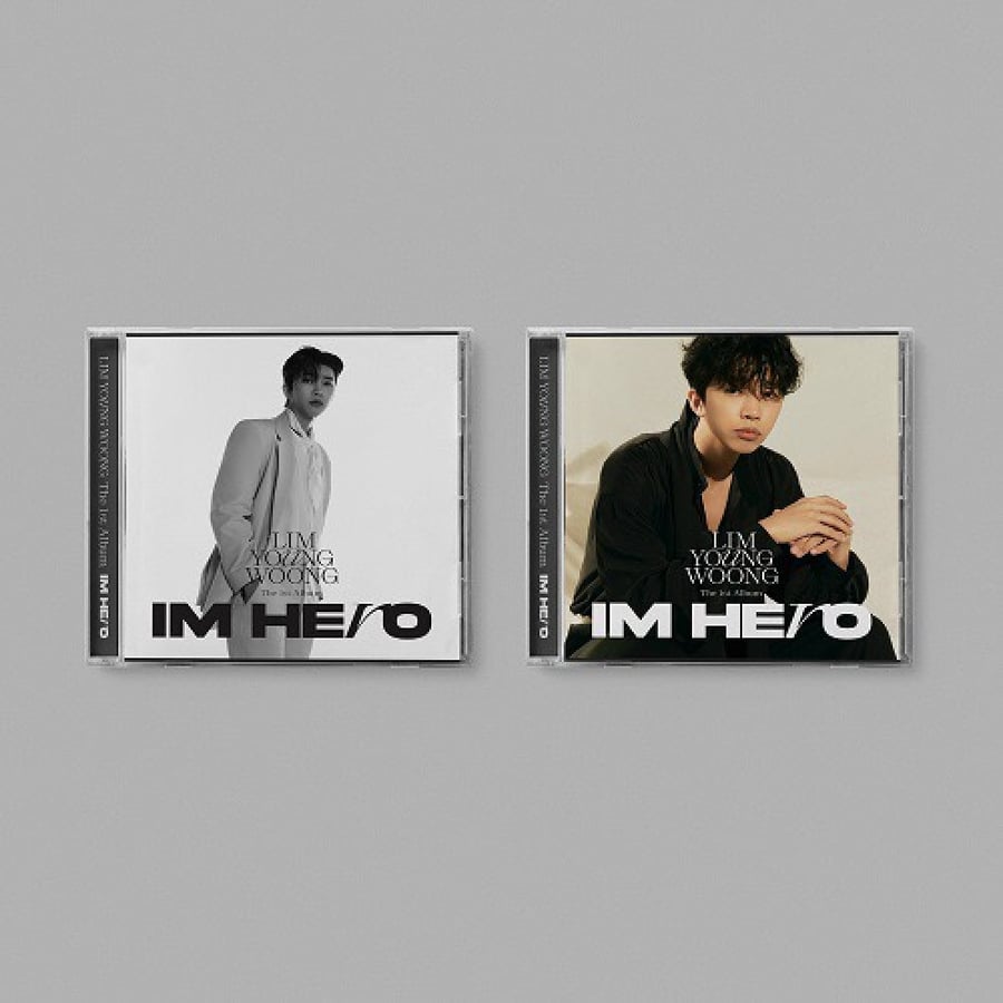 LIM YOUNG WOONG - Album IM HERO Jewel Case Ver (Random Cover)