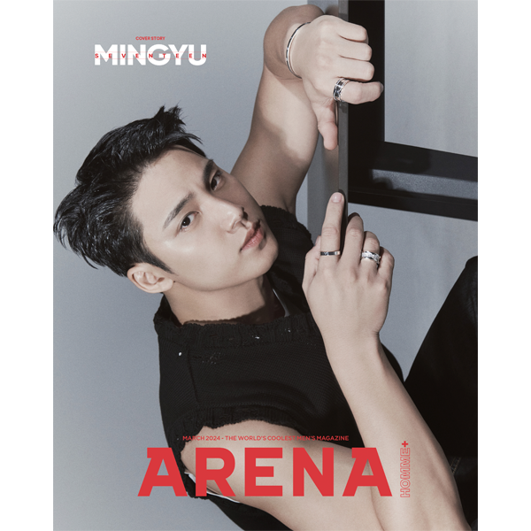 ARENA HOMME+ MAGAZINE 2024.03 Type B Cover SEVENTEEN MINGYU Content SEVENTEEN MINGYU, WayV