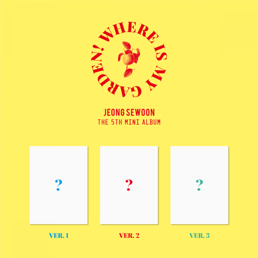 Jeong Se Woon - Mini Album Where is my Garden (Random Ver)
