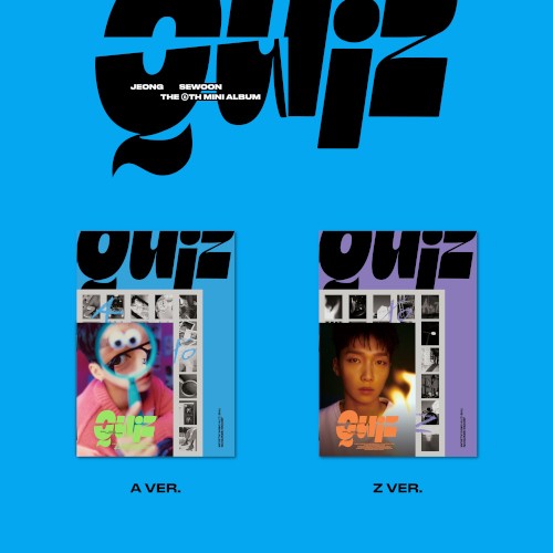 JEONG SEWOON - THE 6TH MINI ALBUM Quiz (Random Ver)