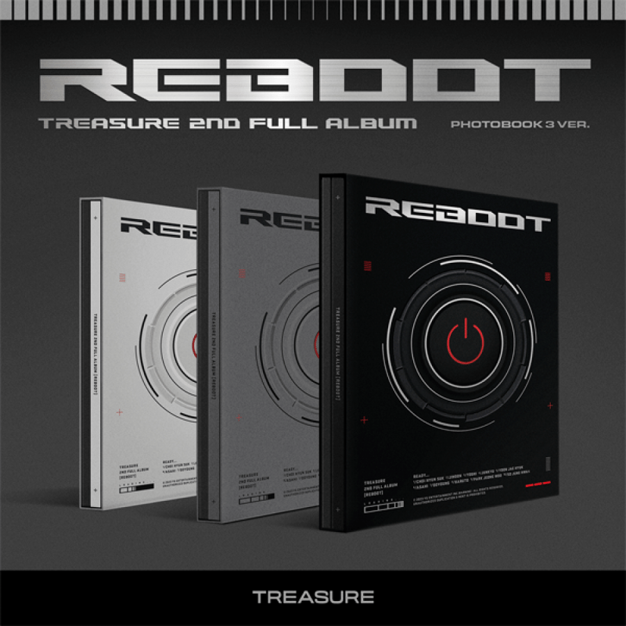 TREASURE - 2ND FULL ALBUM REBOOT PHOTOBOOK VER (Random Ver)