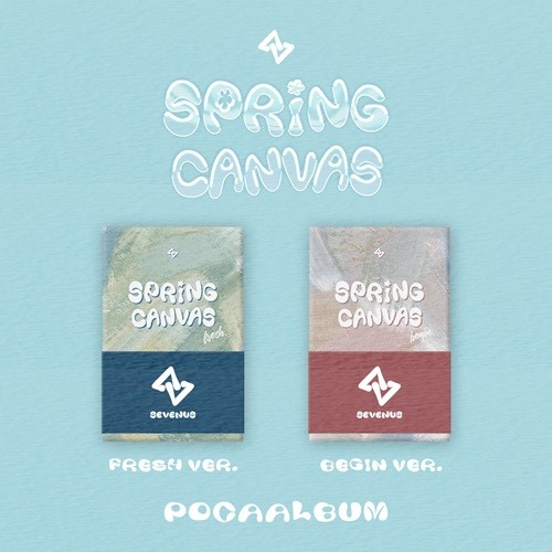 SEVENUS - 1st Mini Album SPRING CANVAS (POCAALBUM) (Random Ver)