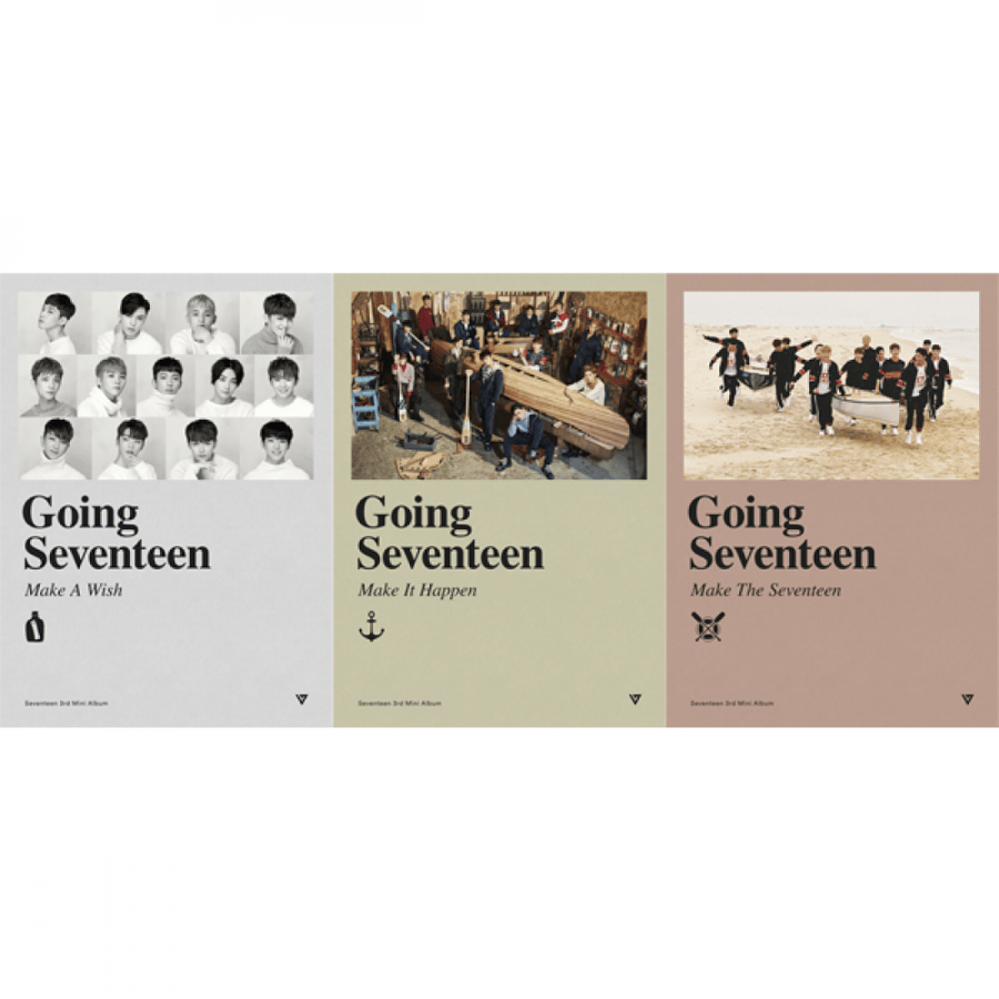 SEVENTEEN - 3rd Mini Album GOING SEVENTEEN (Random Ver)