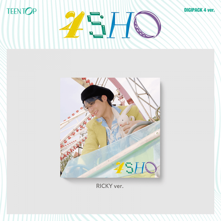 TEEN TOP - 7th Single Album 4SHO (DIGIPACK Ver) (RICKY Ver)