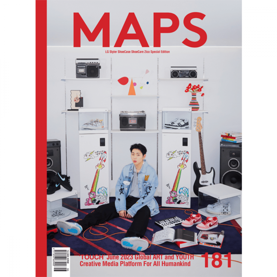 Maps MAGAZINE 2023.06 TYPE A Cover ZICO