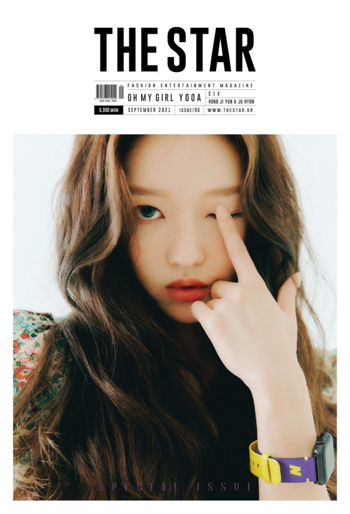 THE STAR 2021 MAGAZINE Cover & Content OH MY GIRL, CIX