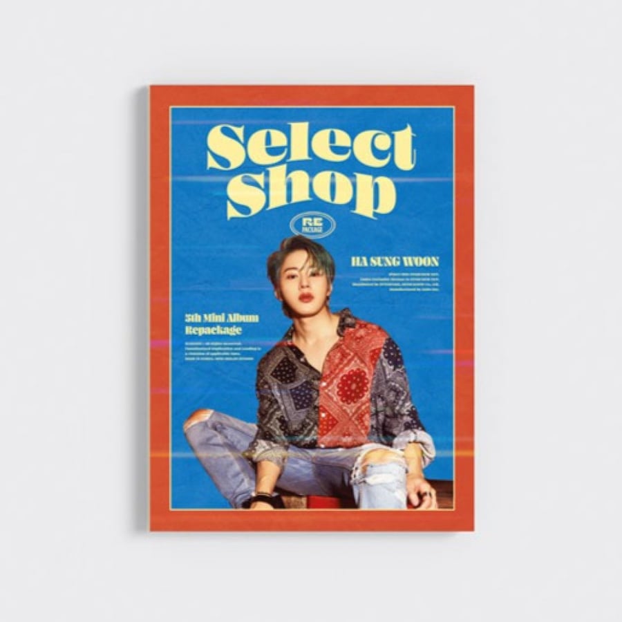 HA SUNGWOON Repackage Album - Select Shop (Bitter Ver)