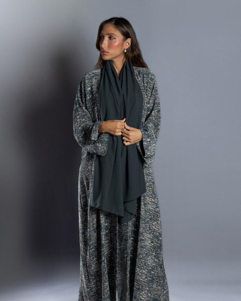 Silk dark green