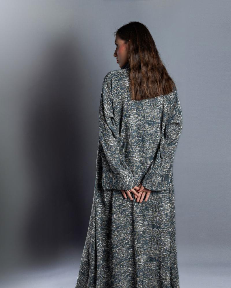 Silk dark green