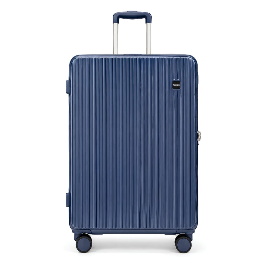 FLIEGER Dark Blue 3-Piece Travel Luggage Set, Model FL001