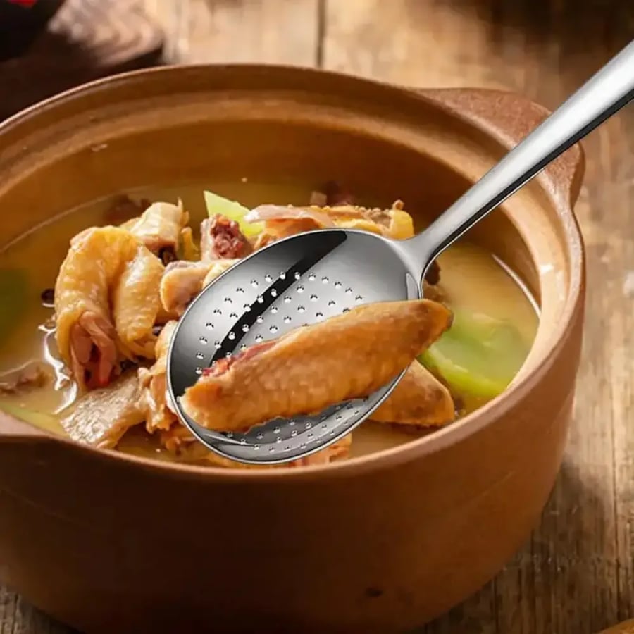 مغرفة ستانلس تقديم