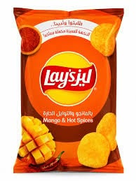 بطاطس ليز بالمانجو والتوابل الحارة ( كبير )