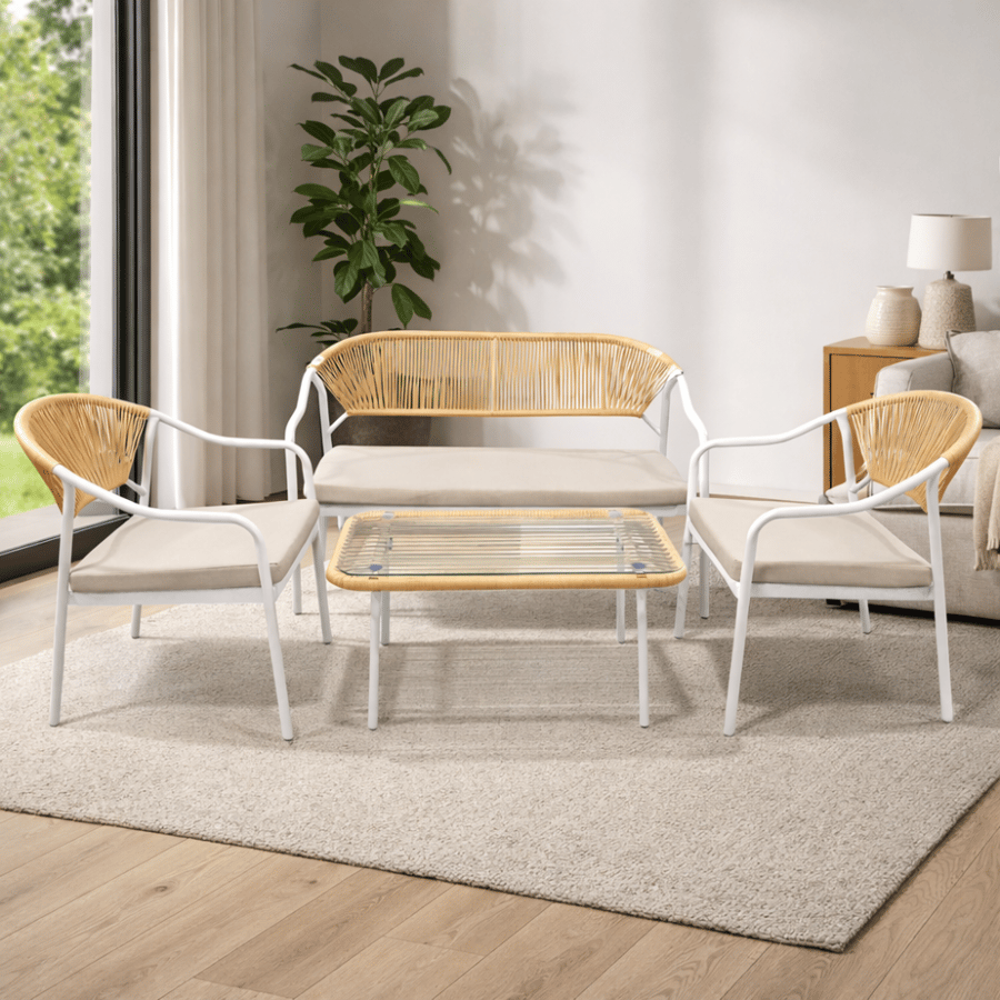 Outdoor sofa for 4 persons