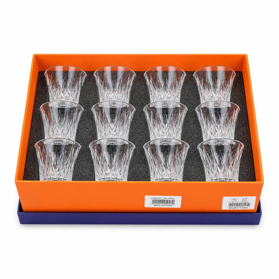 Crystal coffee cups
