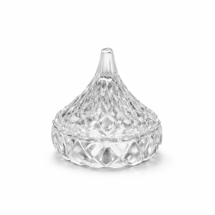 تمرية زجاج عالي الجودة قطر 13 ارتفاع 13 cm