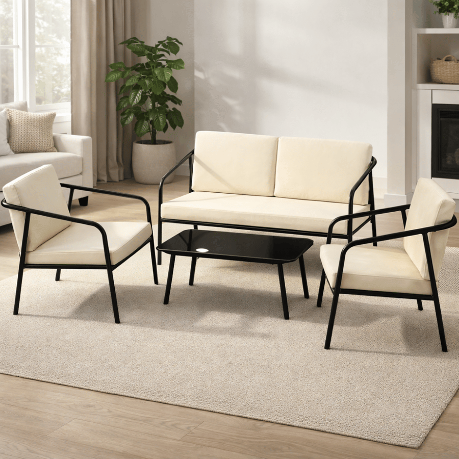 Outdoor sofa for 4 persons