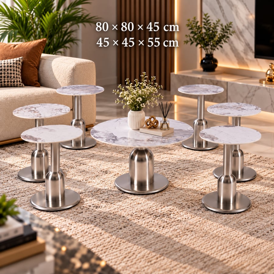 طقم شاي سيراميك1+6