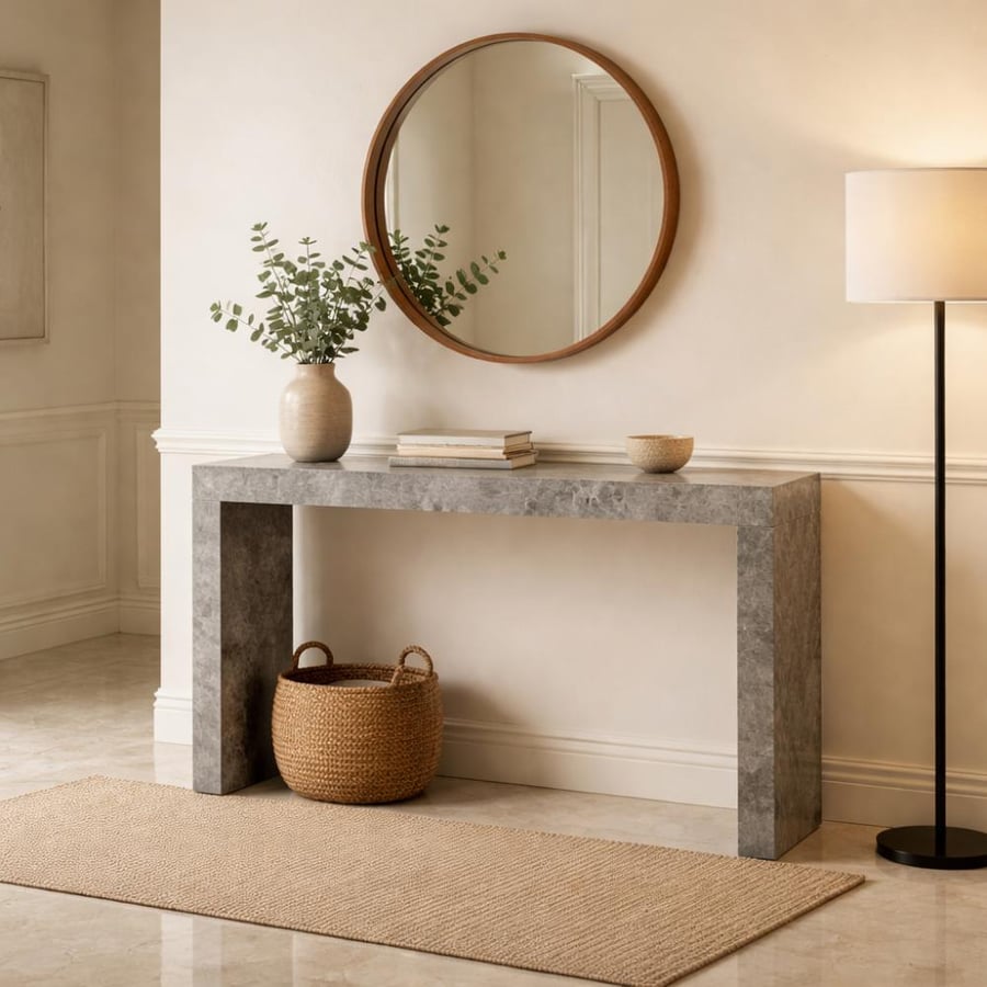 Modern console table