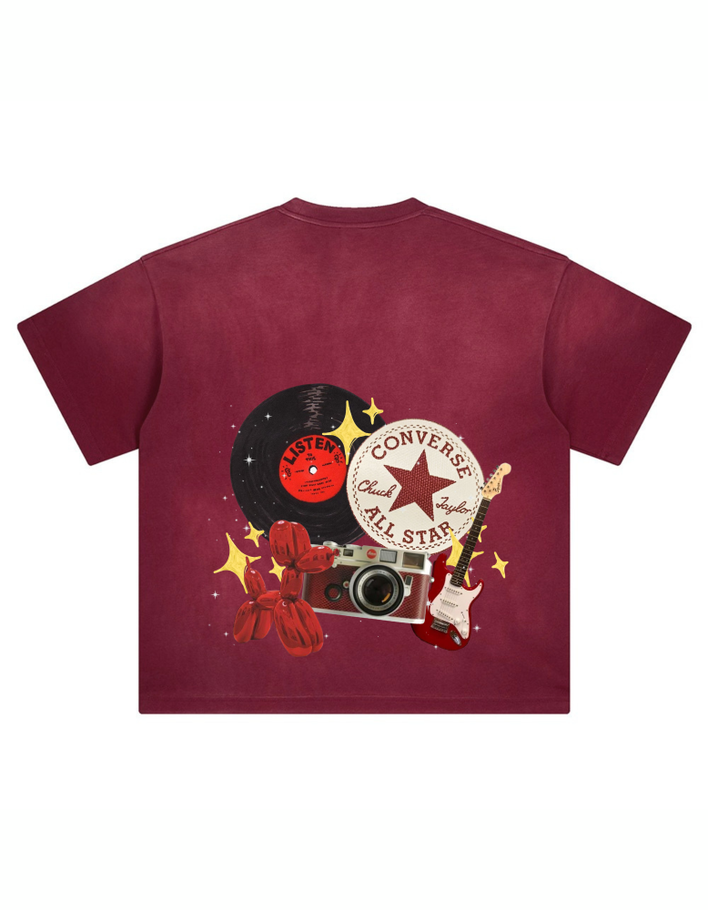 Red touché Tshirt