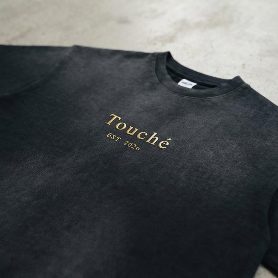 Black touché Tshirt
