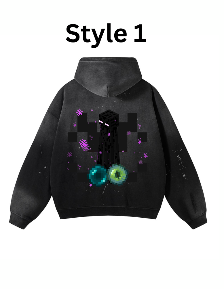 Minecraft enderman Hoodie