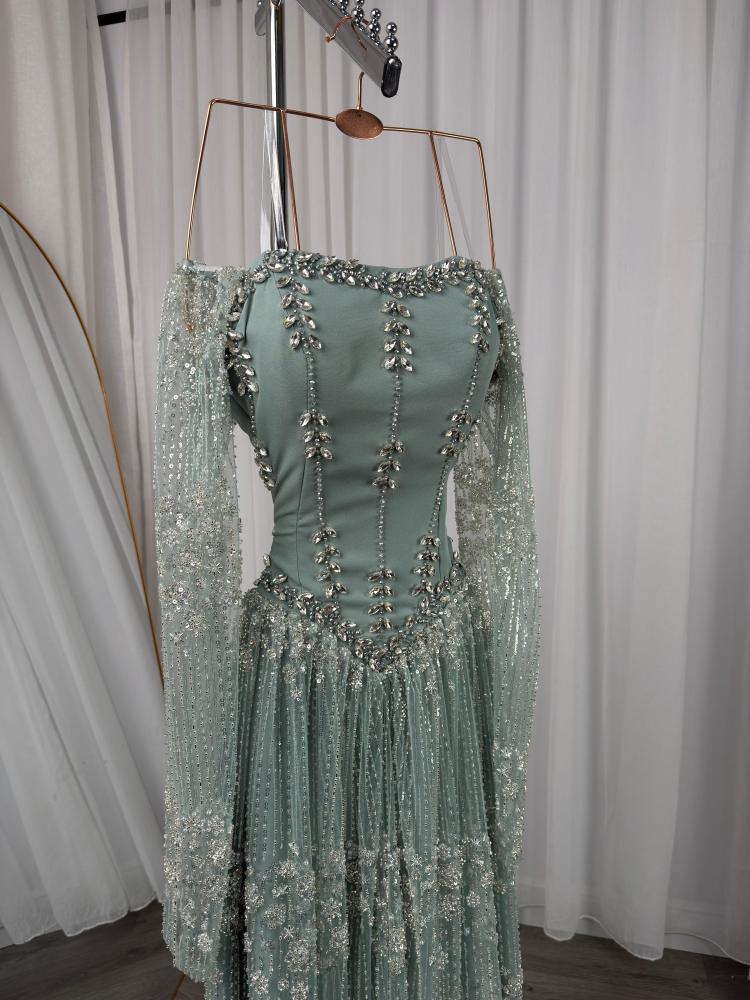 Barbie dress in herbal color