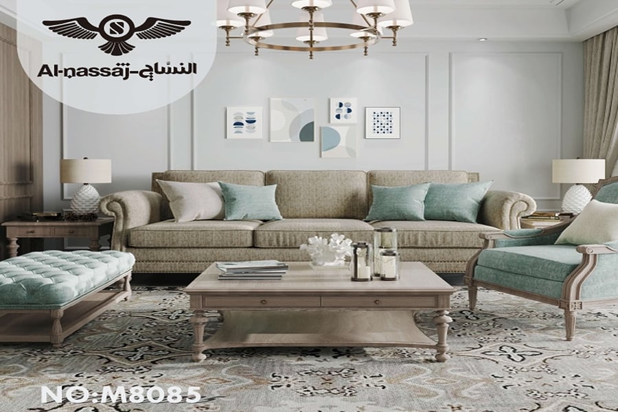 قماش شانيل مصبوغ مقاوم للماء 100% بوليستر-N8085