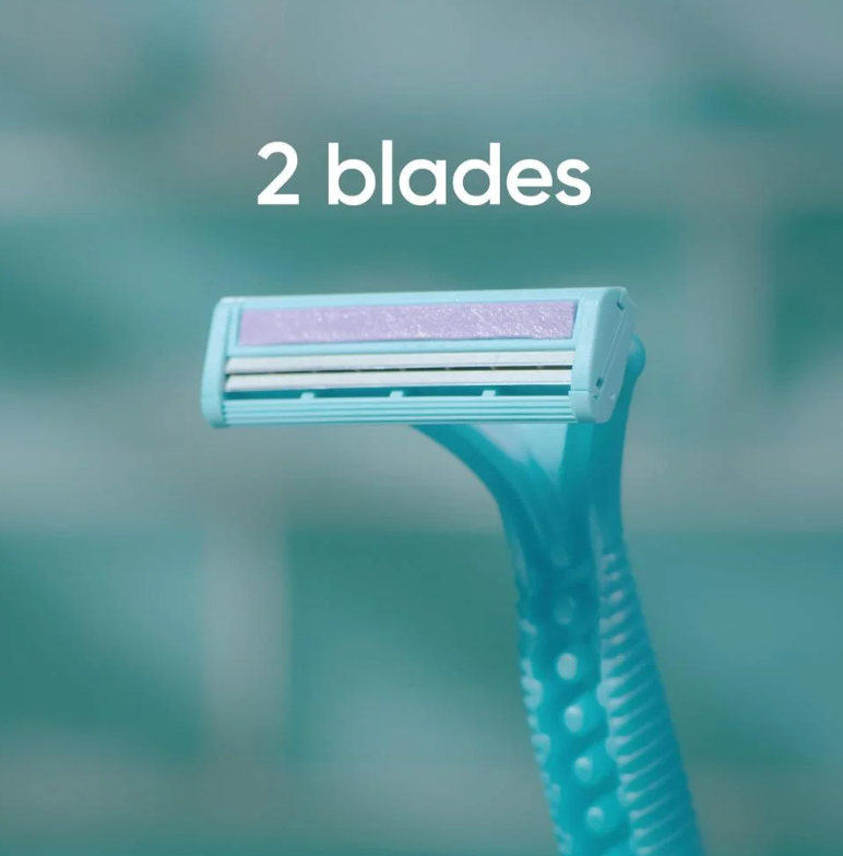 جيليت فينوس Gillette Venus سيمبلي Simply شفرات حلاقة نسائية – 12 قطعة، سماوي