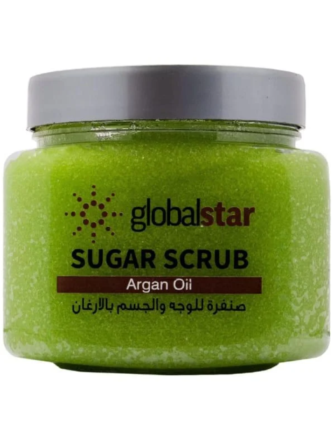 جلوبال ستار Global Star صنفرة للوجه والجسم بالأرغان – 600 جرام