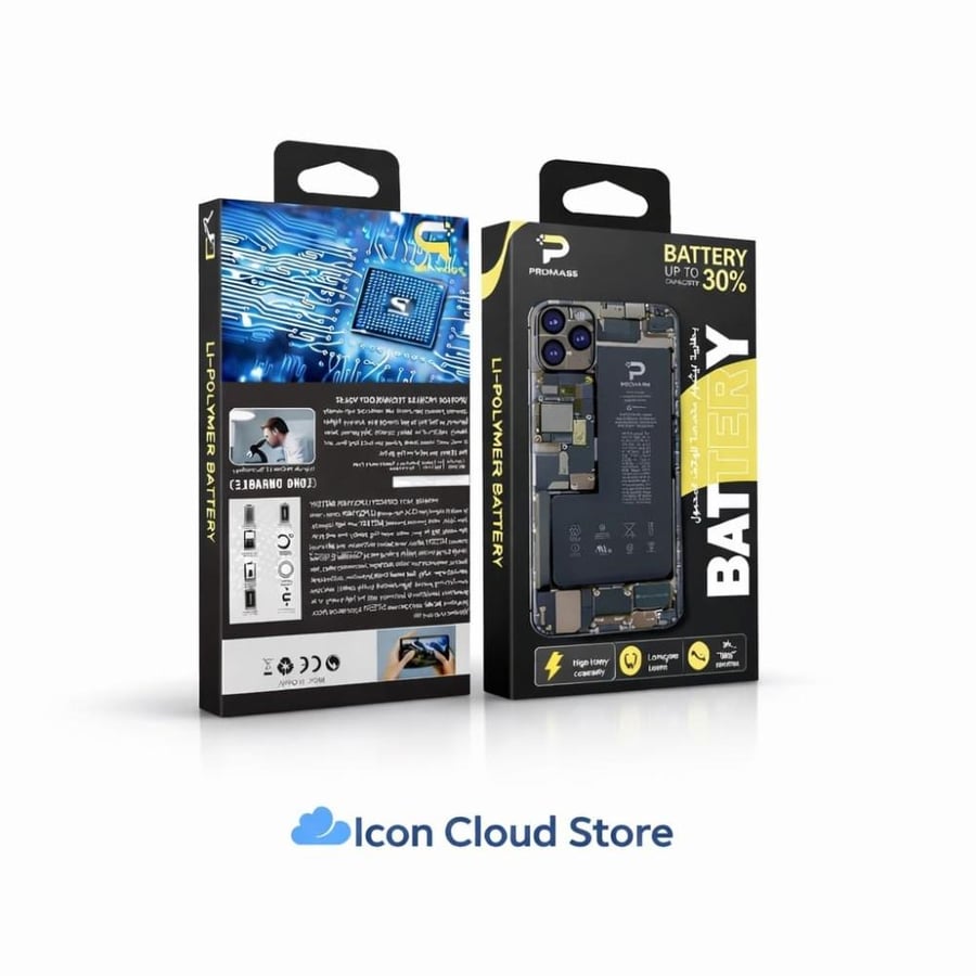 Battery Promass 4422 mAh iPhone 15 Pro Max — بطارية ايفون برو ماس 15 Pro Max