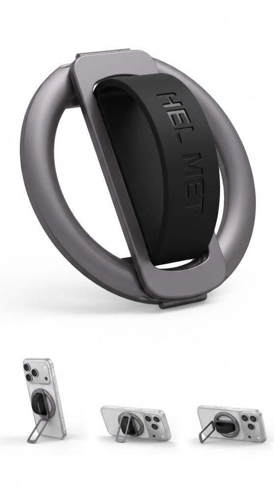مسكة هاتف مغناطيسية (Magsafe) وحامل للهاتف من شركة HEL MET.
