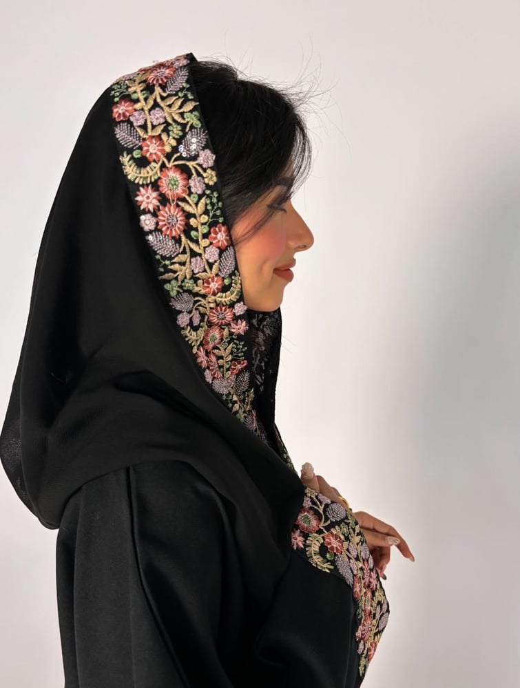 Flower abaya