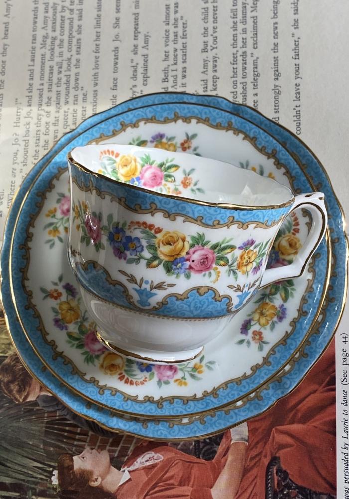 Crown Staffordshire blue