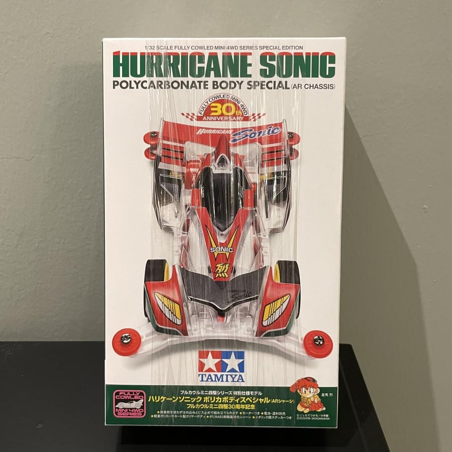 Hurricane Sonic Polycarbonate 30th Anniversary أصلية