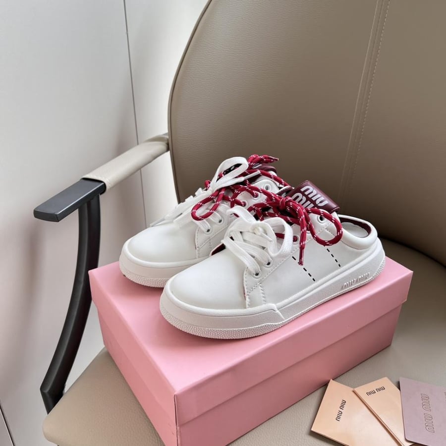 حذاء رياضي Miu Miu – أبيض