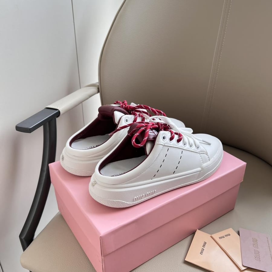حذاء رياضي Miu Miu – أبيض