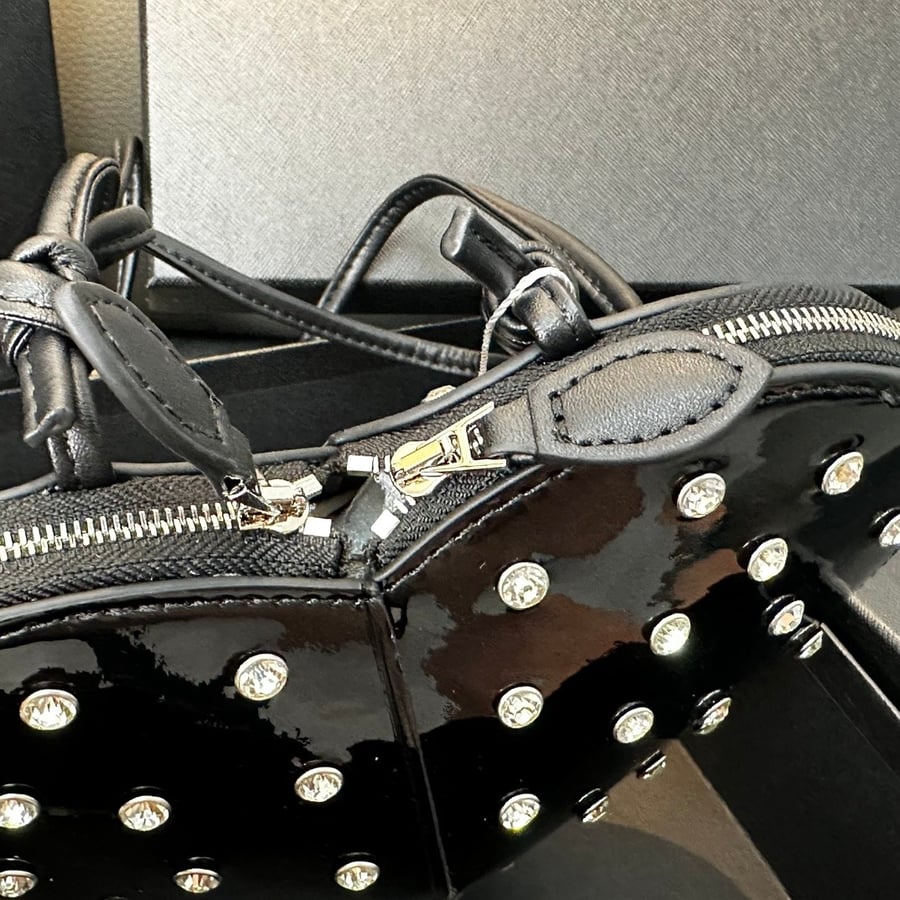 Alaïa Full Diamond Black