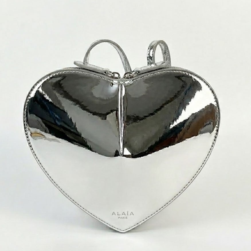 Patent Leather Silver