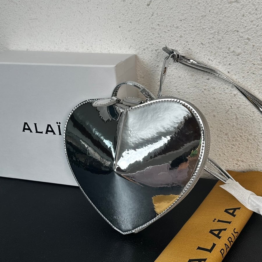 Patent Leather Silver