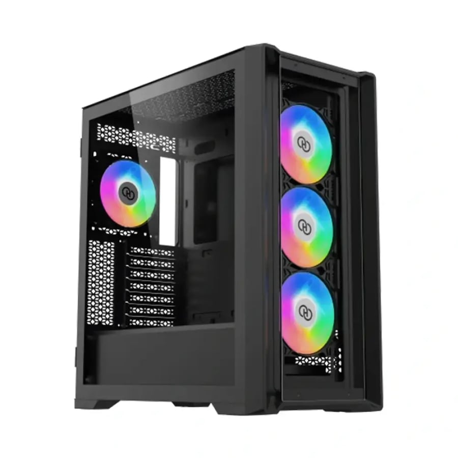 تجميعة بي سي قيمنق مستعمل اقساط اقتصادية السعر لقطة (RTX 3050-6GB + i5 9400F) نظيف جداً