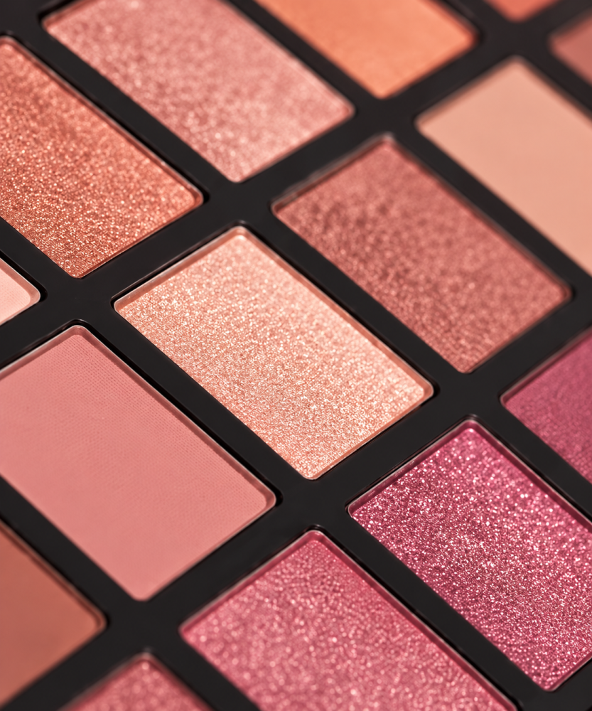 beauty glazed لوحة ظلال العيون اللؤلؤية الدخانية