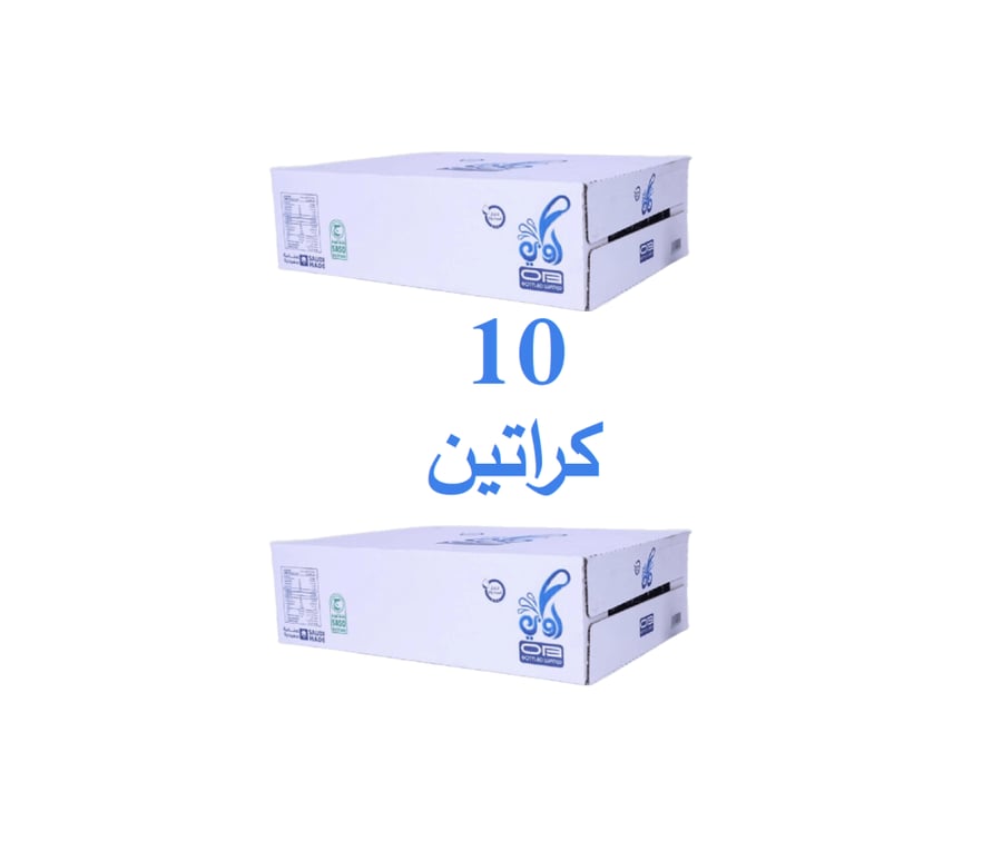 10 كراتين مياه اوبي 200مل ×48